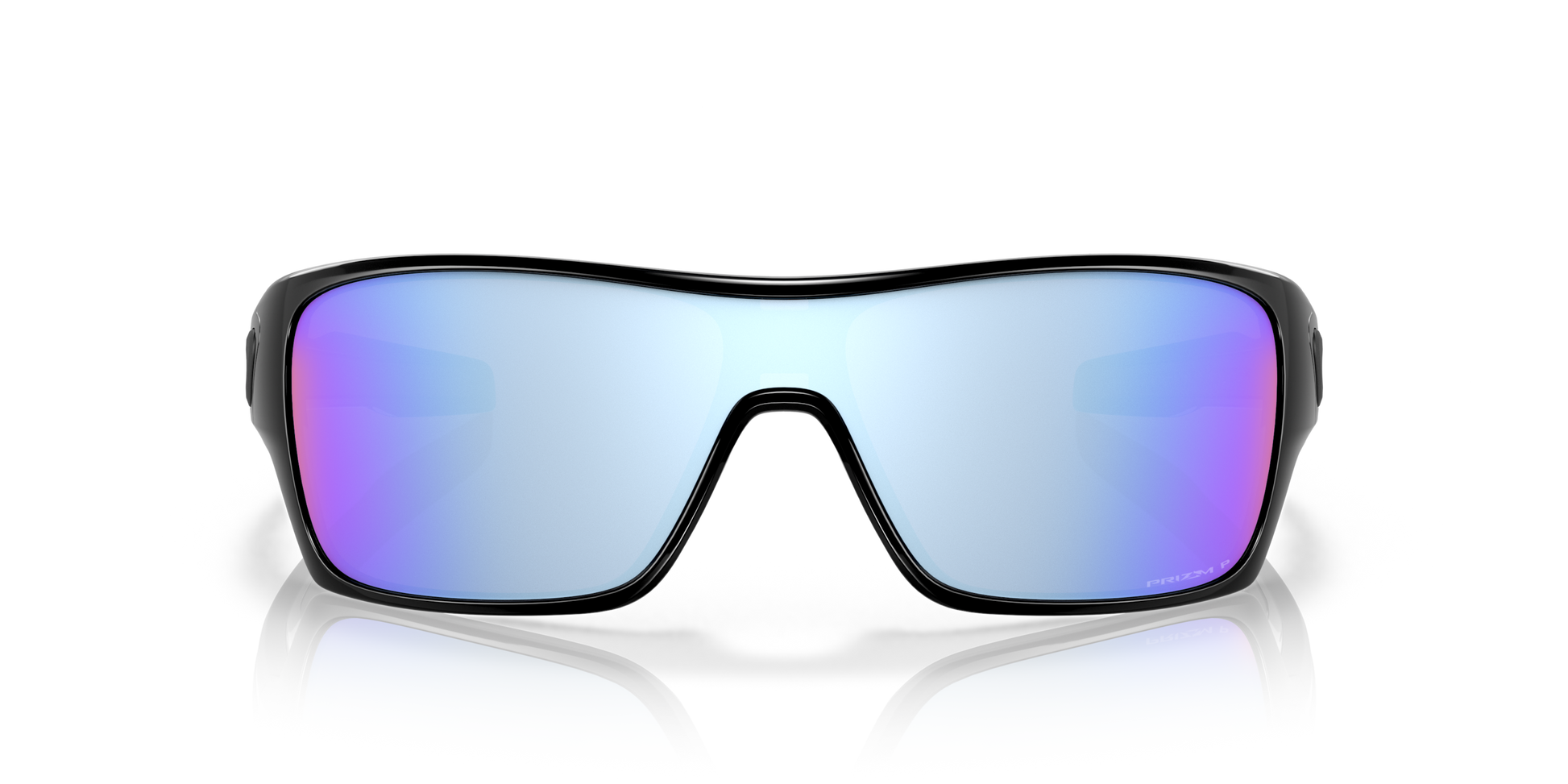 [Prizm Deep Water Polarized Lenses, Polished Black Frame]
