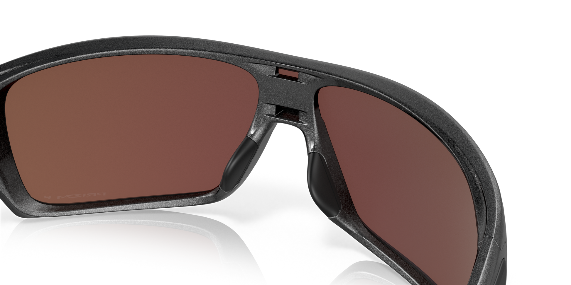[Prizm Deep Water Polarized Lenses, Steel Frame]