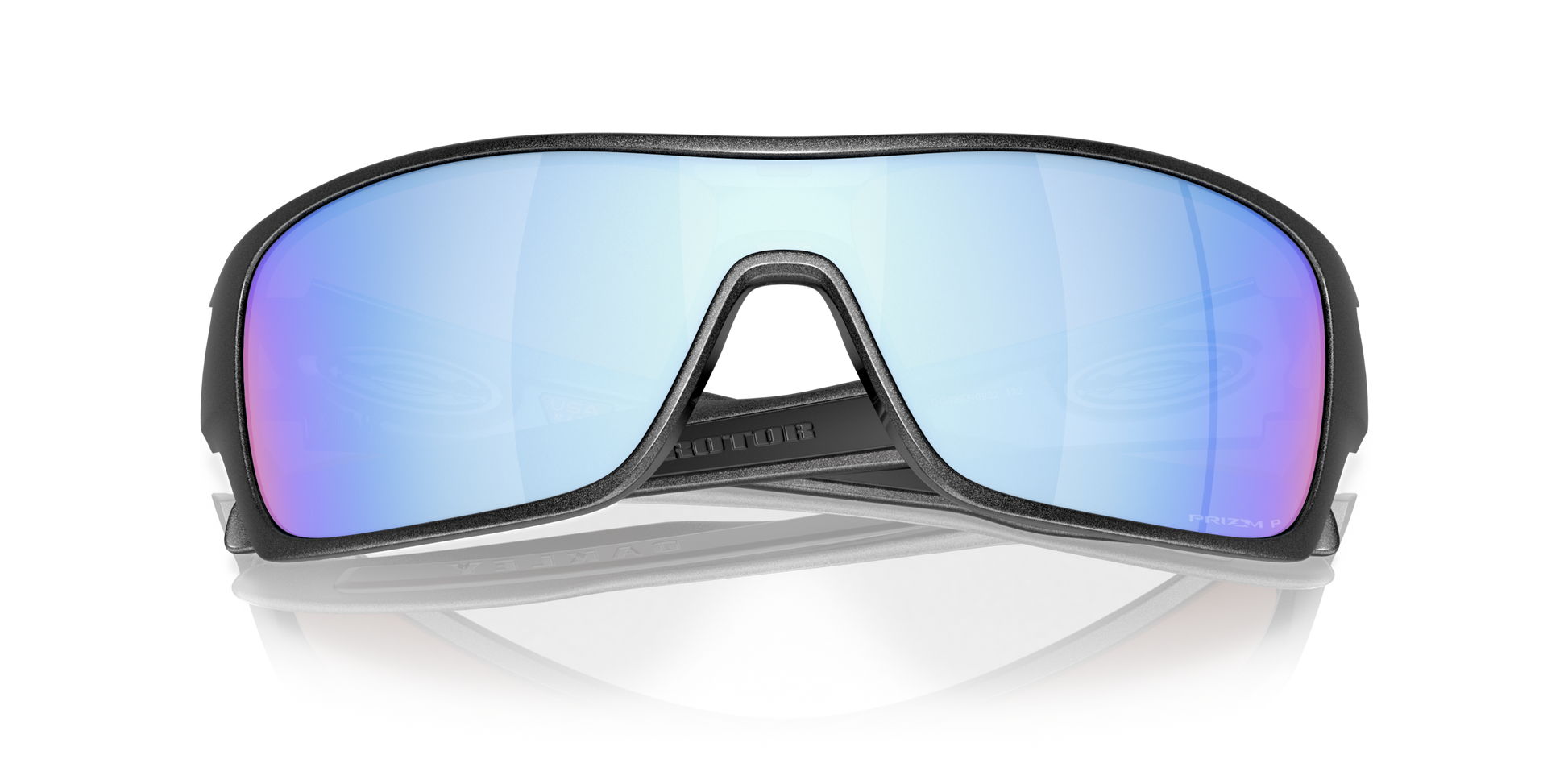 [Prizm Deep Water Polarized Lenses, Steel Frame]