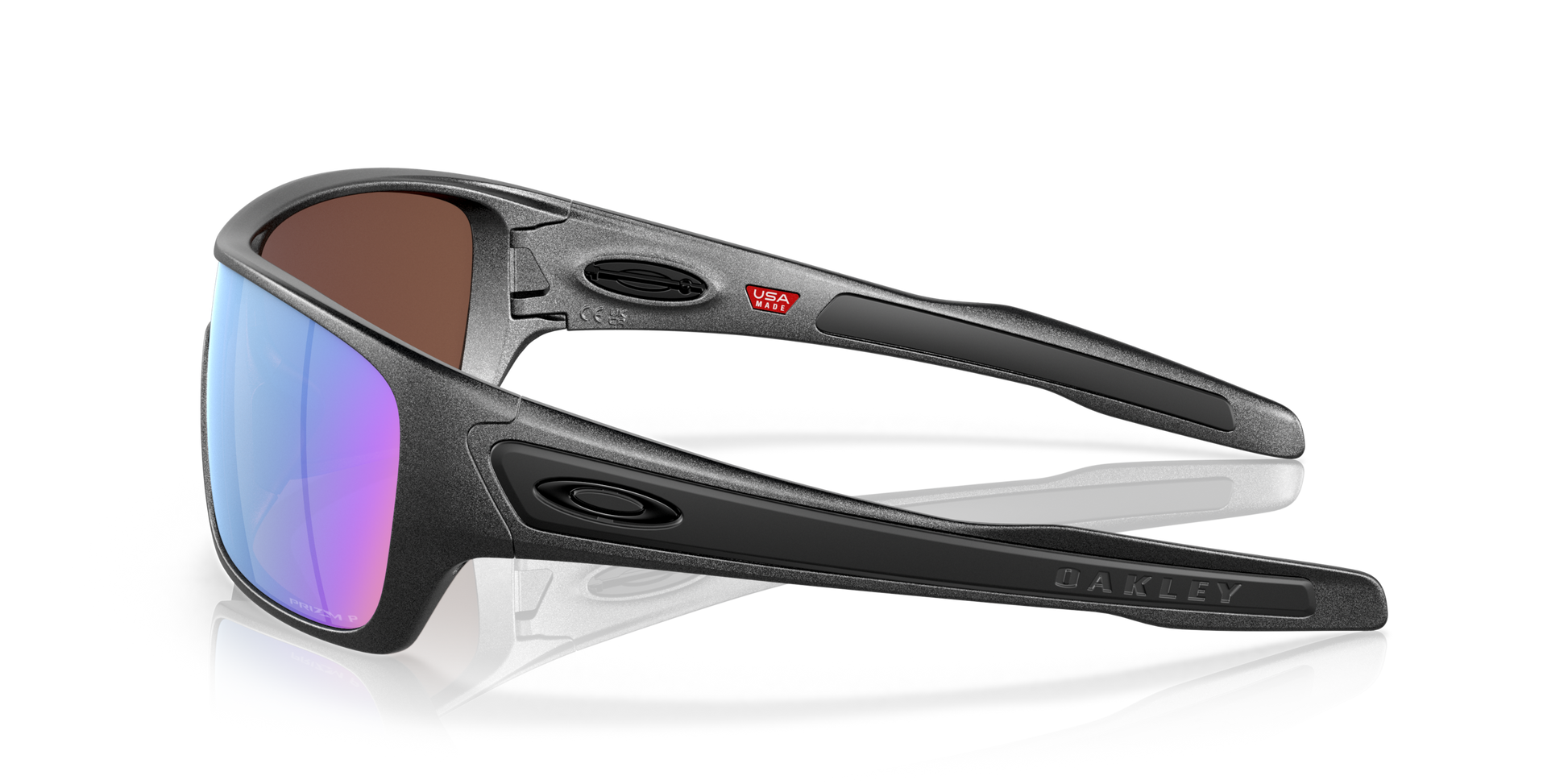 [Prizm Deep Water Polarized Lenses, Steel Frame]
