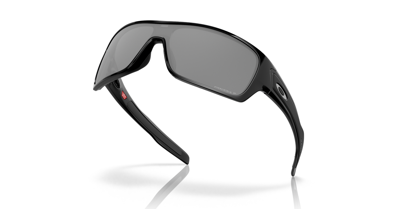 [Prizm Black Polarized Lenses, Polished Black Frame]