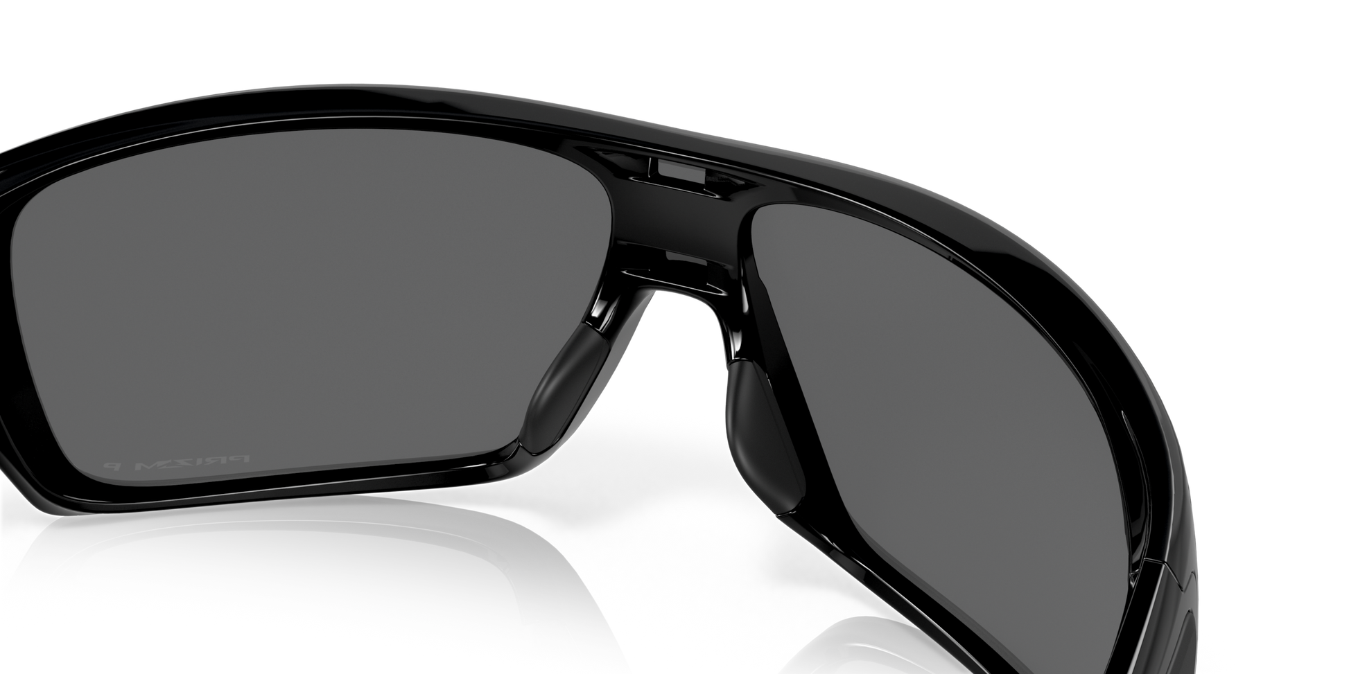 [Prizm Black Polarized Lenses, Polished Black Frame]