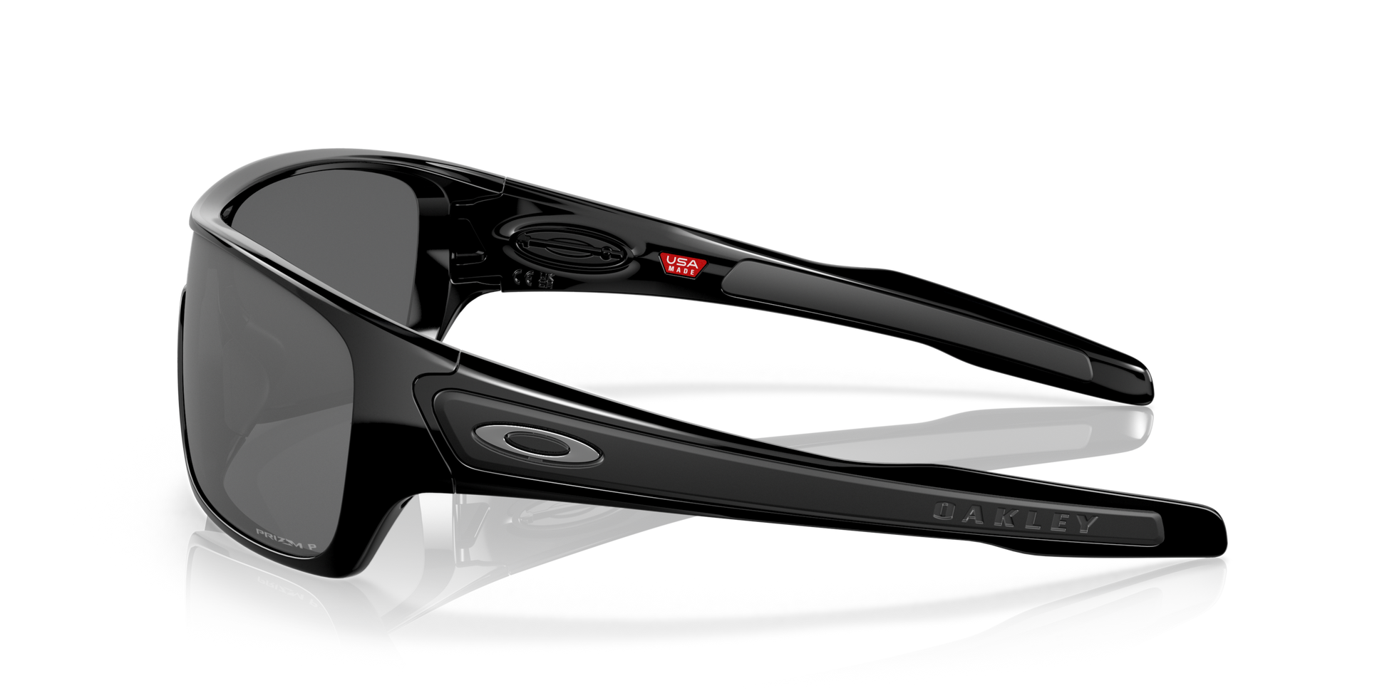 [Prizm Black Polarized Lenses, Polished Black Frame]
