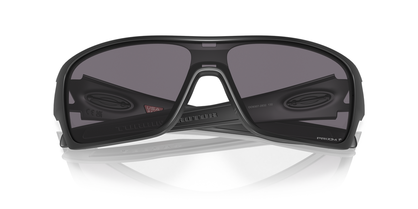 [Prizm Grey Polarized Lenses, Matte Black Frame]