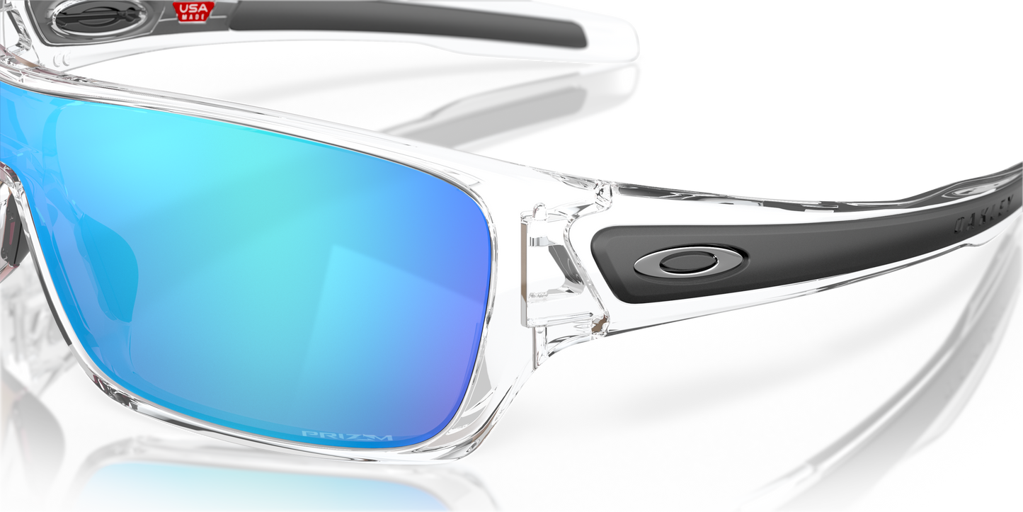 [Prizm Sapphire Lenses, Polished Clear Frame]