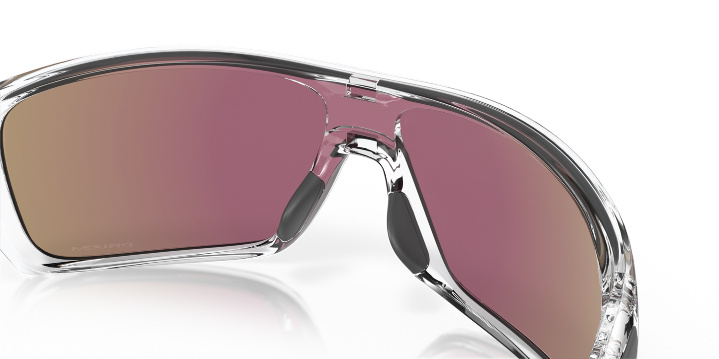 [Prizm Sapphire Lenses, Polished Clear Frame]