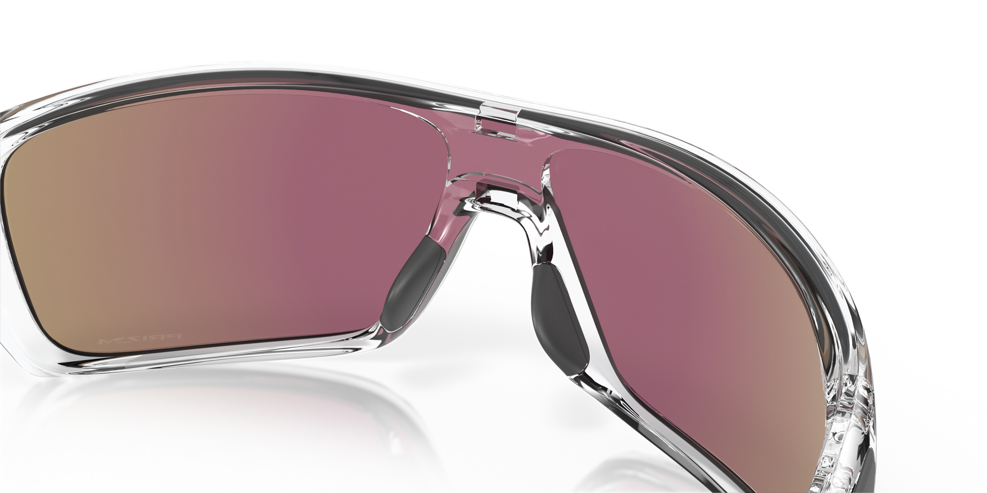 [Prizm Sapphire Lenses, Polished Clear Frame]