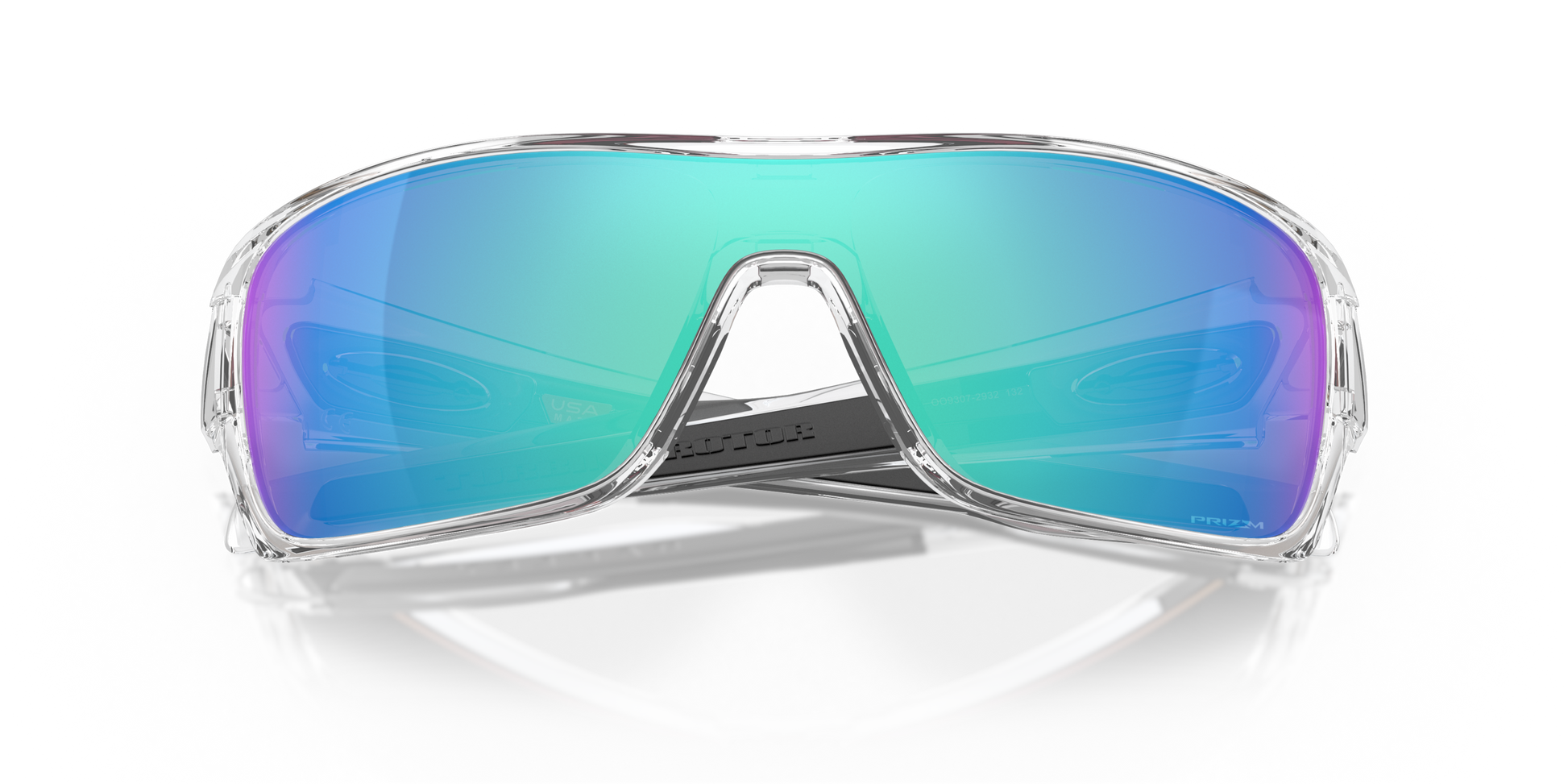 [Prizm Sapphire Lenses, Polished Clear Frame]