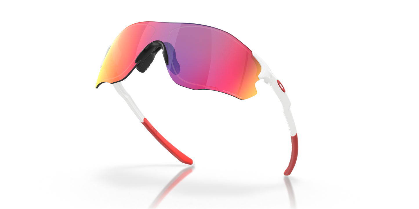 [Prizm Road Lenses, Polished White Frame]