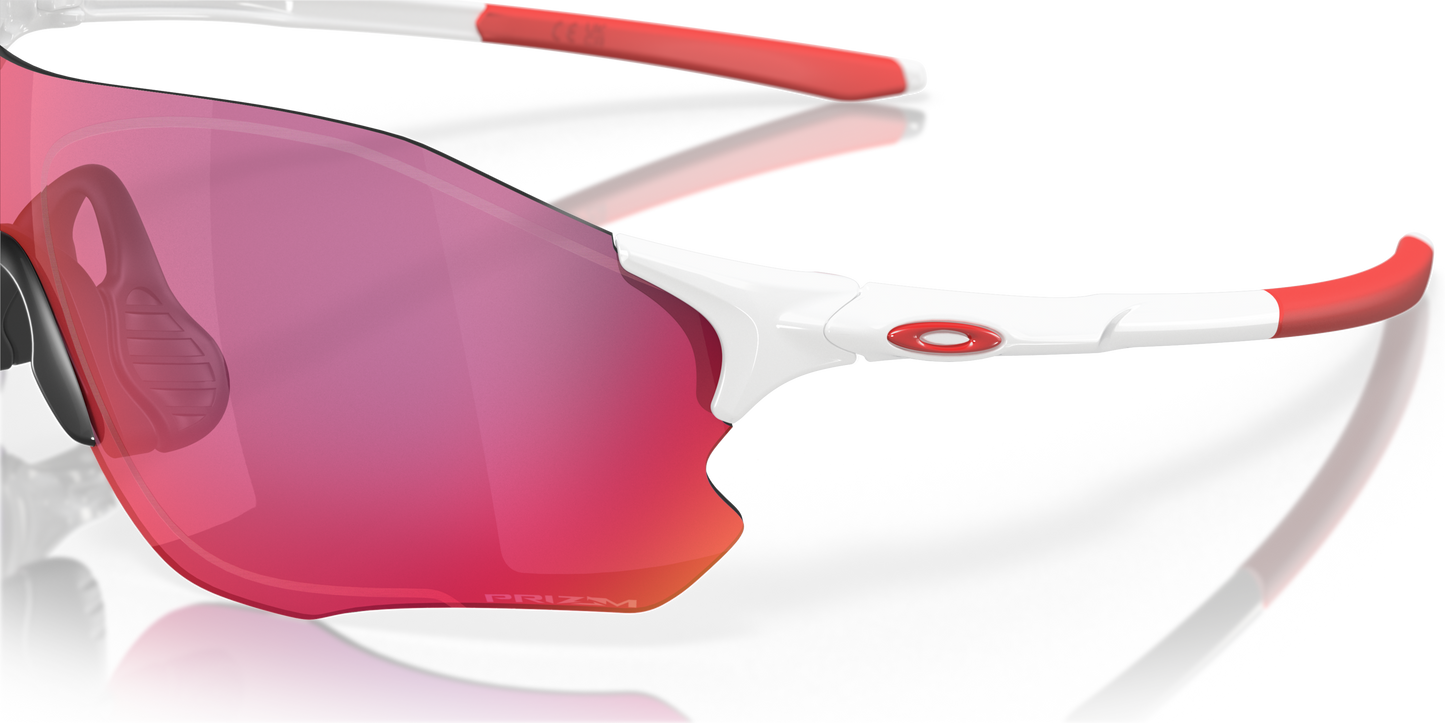 [Prizm Road Lenses, Polished White Frame]