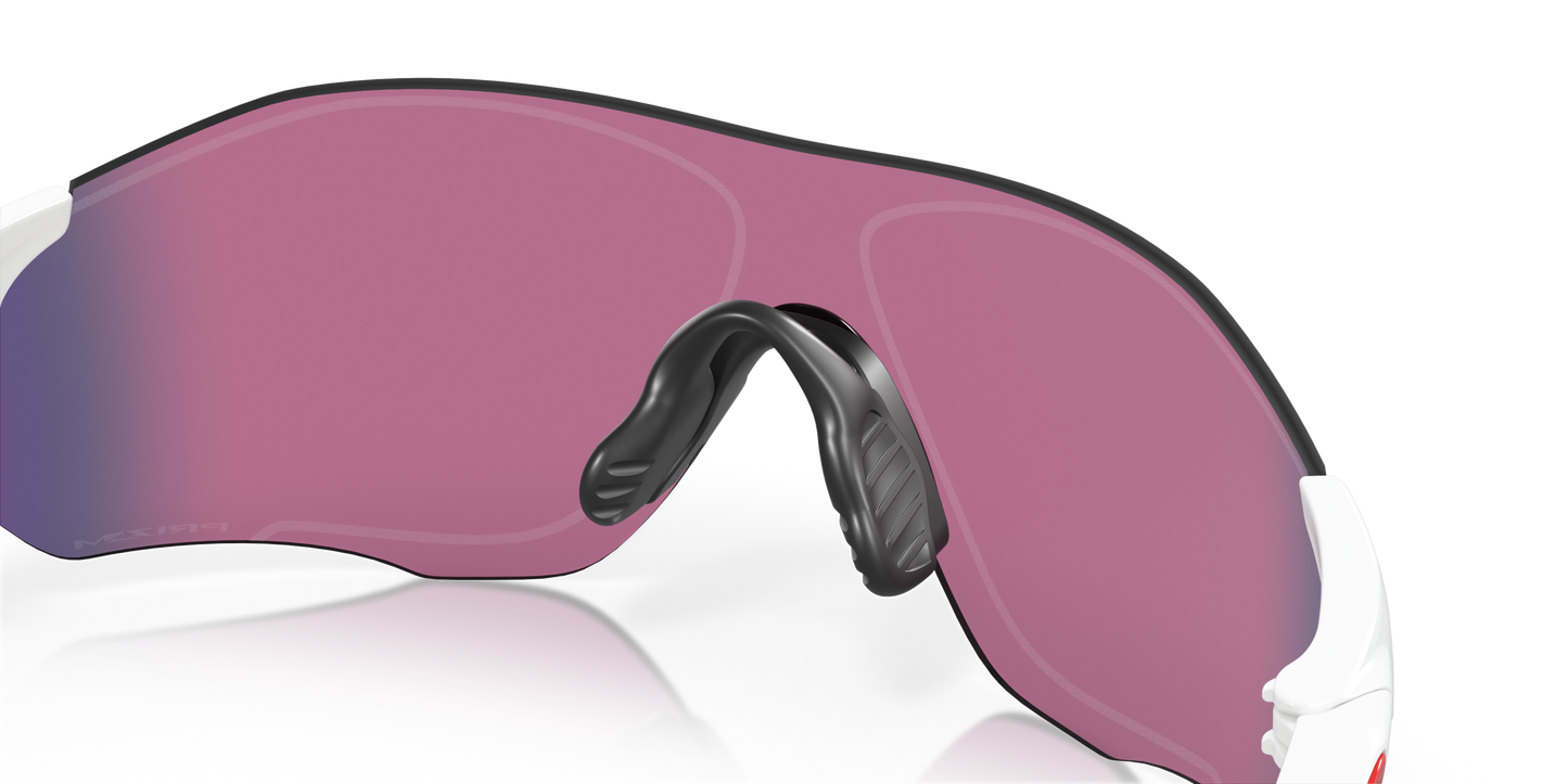[Prizm Road Lenses, Polished White Frame]