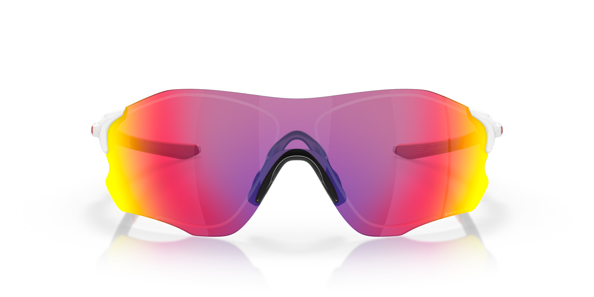 [Prizm Road Lenses, Polished White Frame]