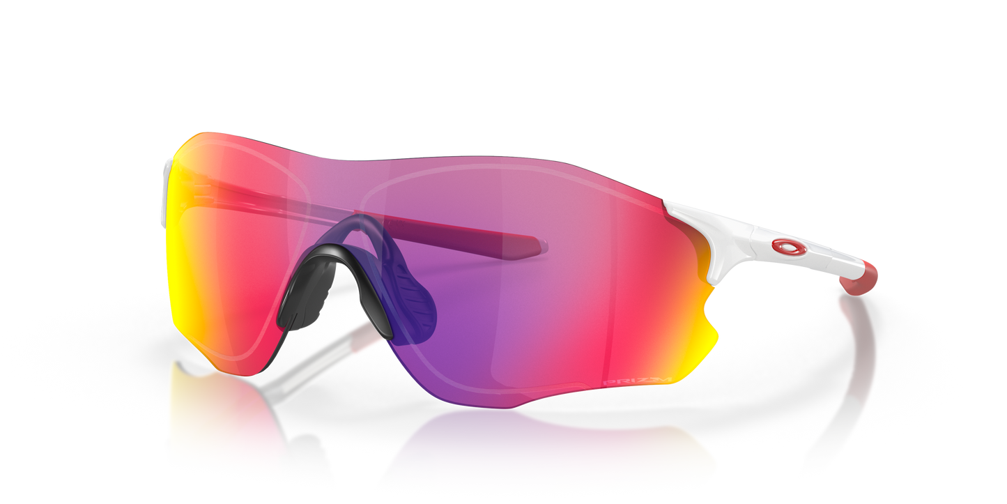 [Prizm Road Lenses, Polished White Frame]