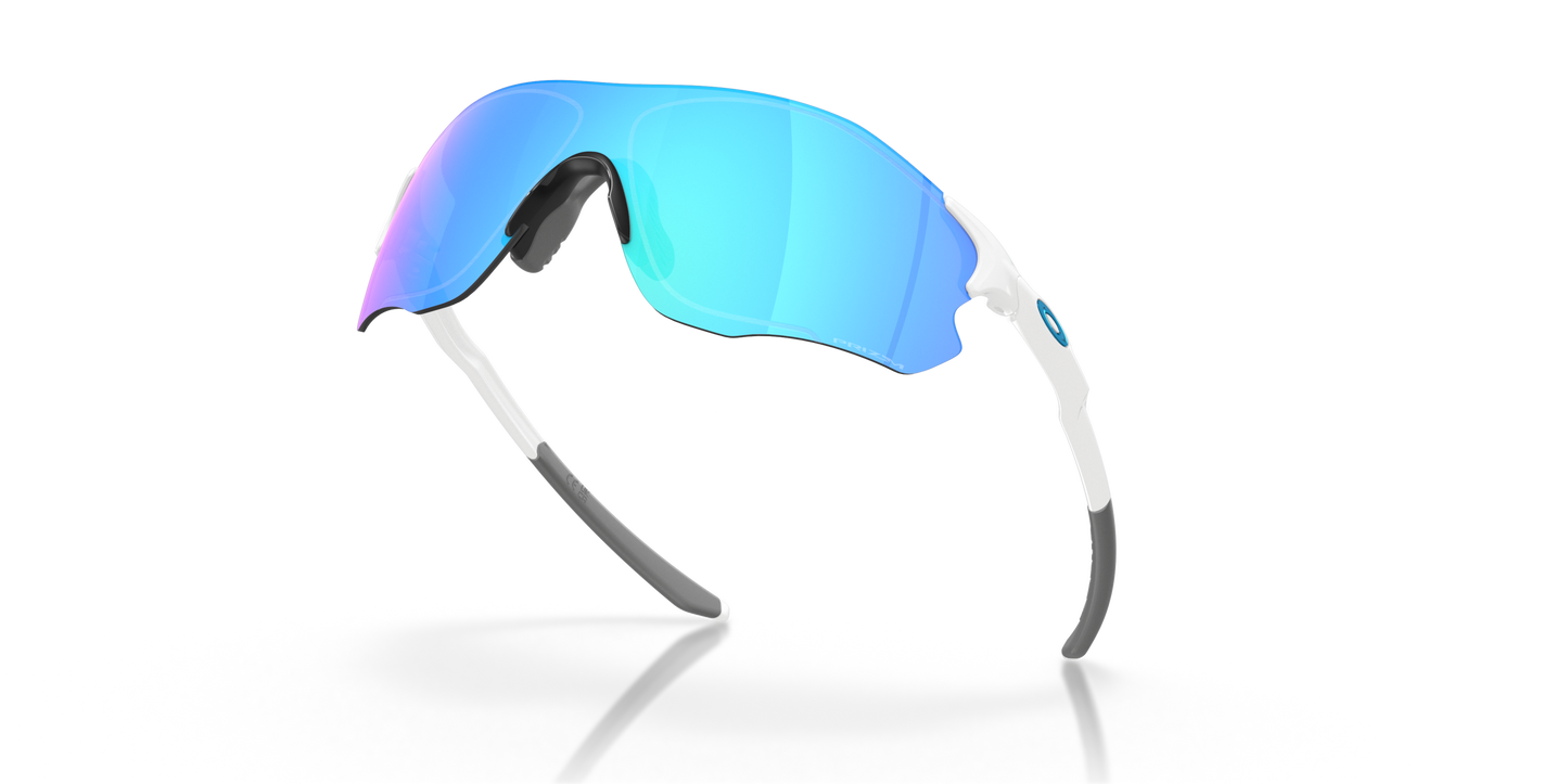[Prizm Sapphire Lenses, Polished White Frame]