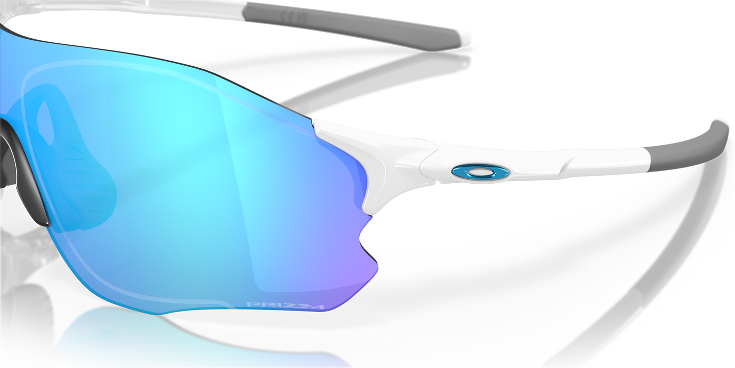 [Prizm Sapphire Lenses, Polished White Frame]