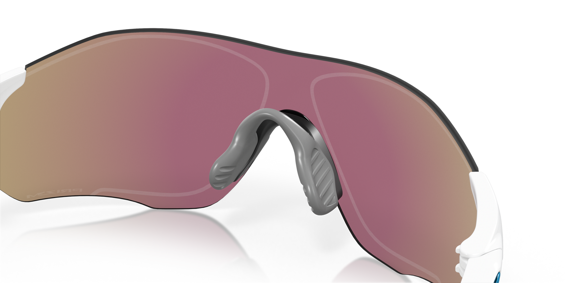 [Prizm Sapphire Lenses, Polished White Frame]