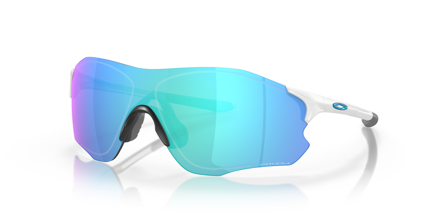 [Prizm Sapphire Lenses, Polished White Frame]