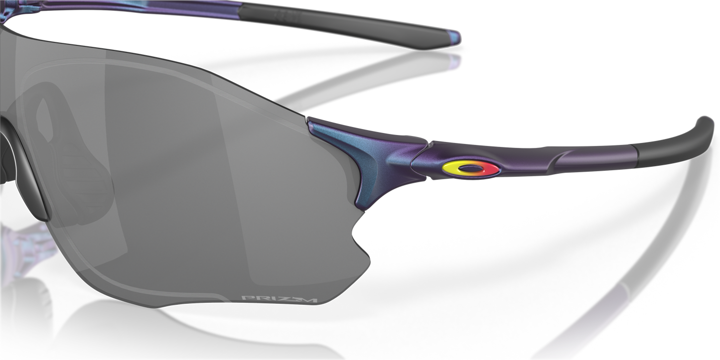 [Prizm Black Lenses, Matte Cyan/Purple Colorshift Frame]