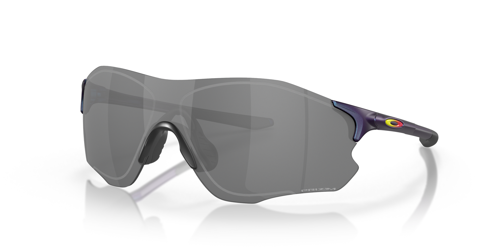 [Prizm Black Lenses, Matte Cyan/Purple Colorshift Frame]