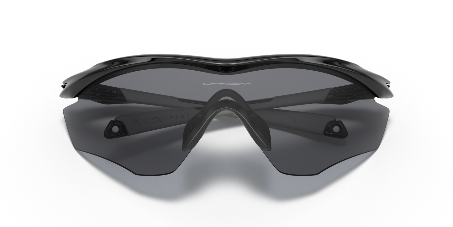 [Grey Lenses, Polished Black Frame]