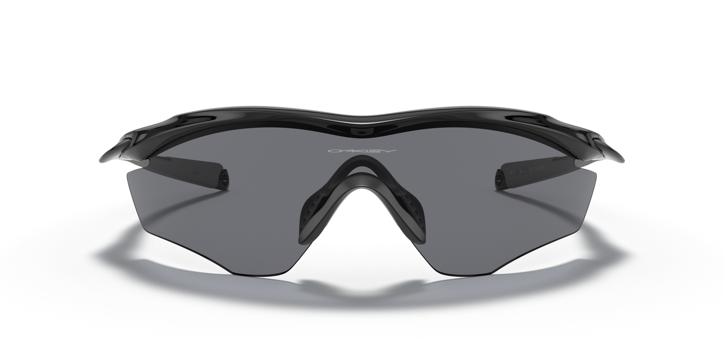 [Grey Lenses, Polished Black Frame]
