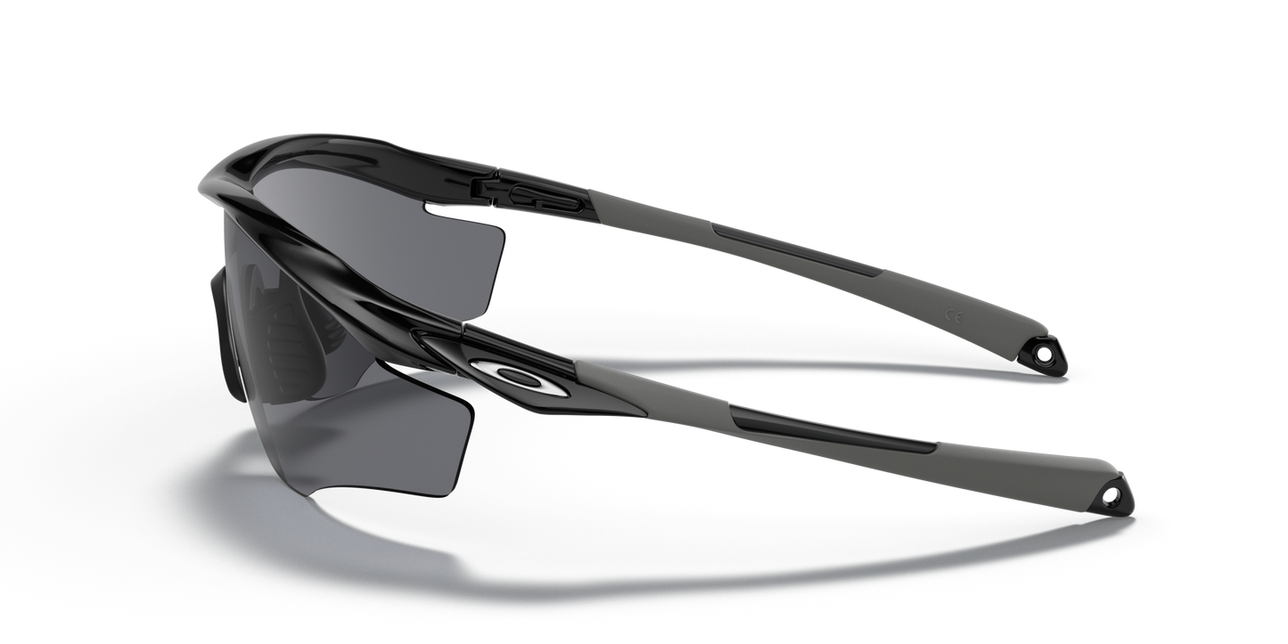[Grey Lenses, Polished Black Frame]