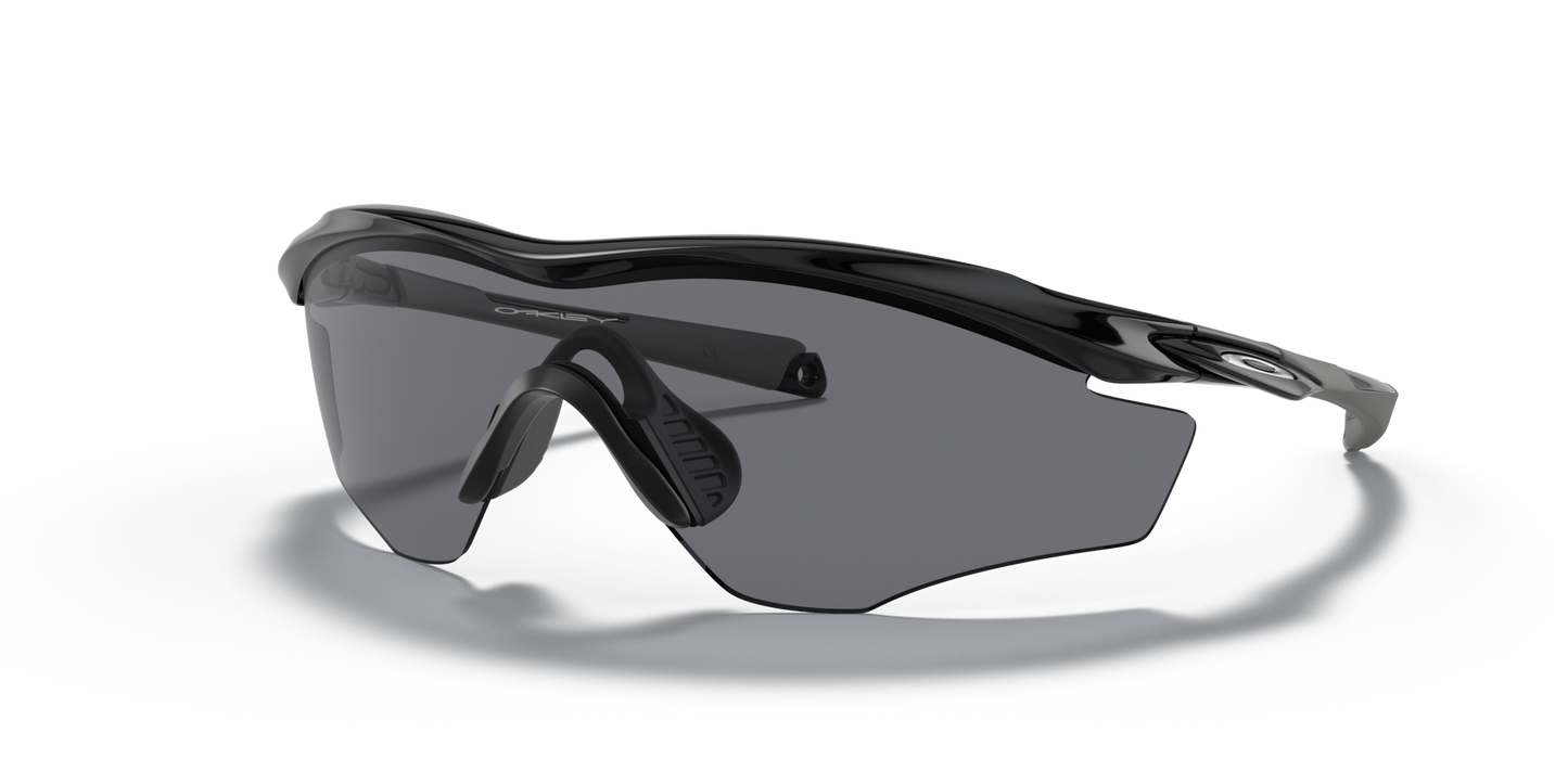 [Grey Lenses, Polished Black Frame]