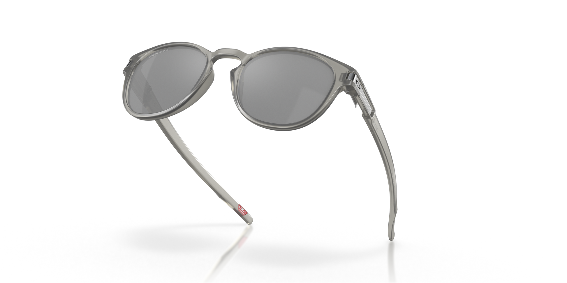 [Prizm Black Lenses, Matte Grey Ink Frame]