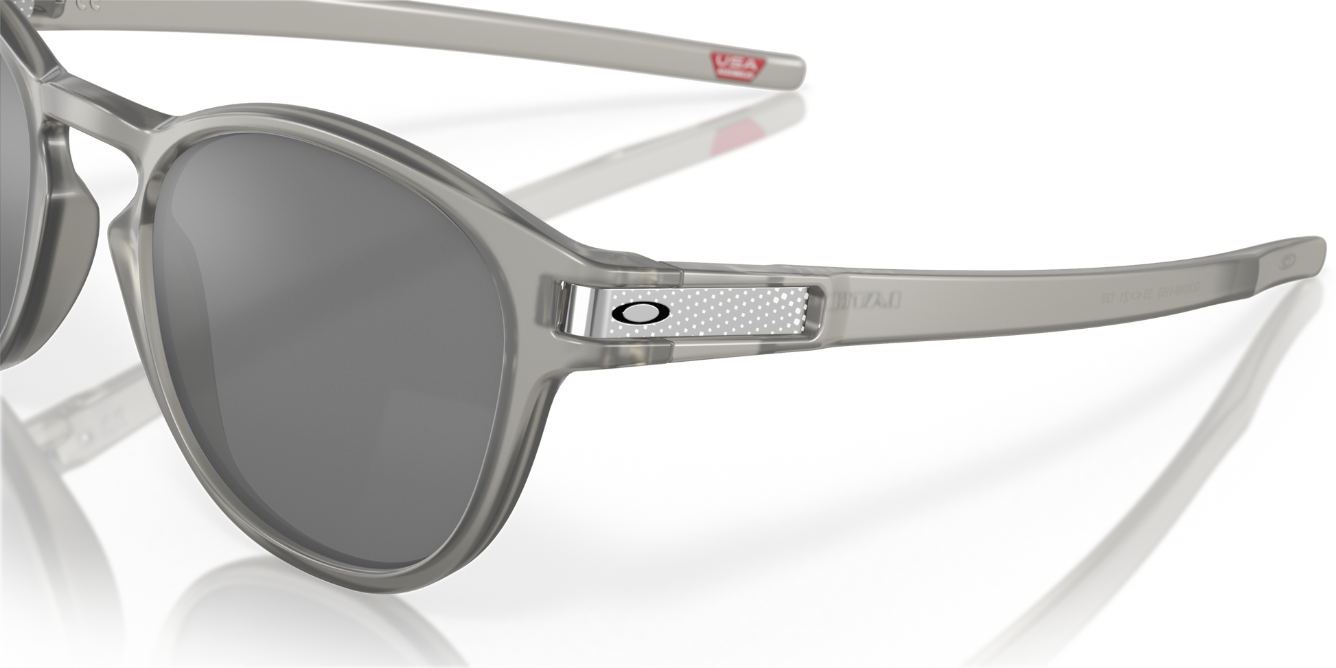 [Prizm Black Lenses, Matte Grey Ink Frame]
