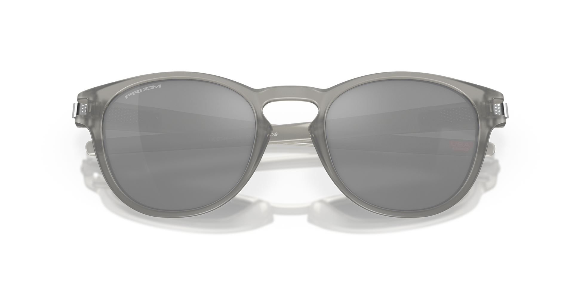 [Prizm Black Lenses, Matte Grey Ink Frame]