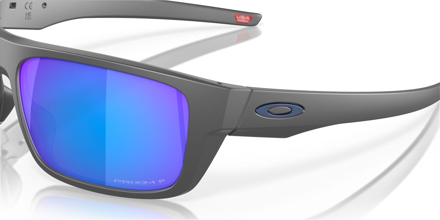 [Prizm Sapphire Polarized Lenses, Matte Dark Grey Frame]