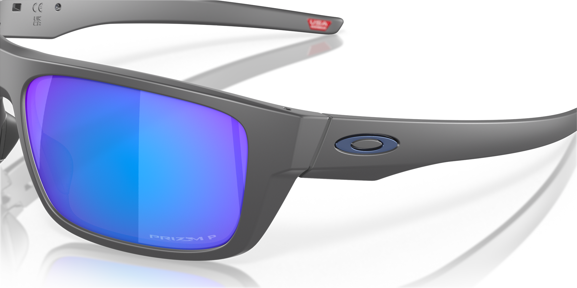 [Prizm Sapphire Polarized Lenses, Matte Dark Grey Frame]
