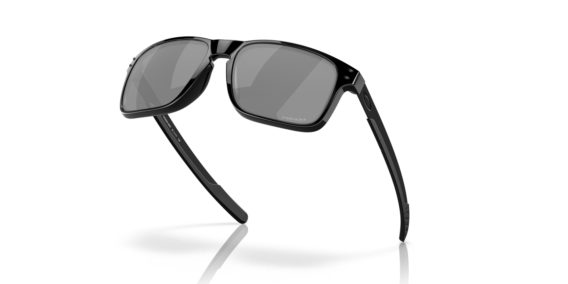 [Prizm Black Polarized Lenses, Polished Black Frame]