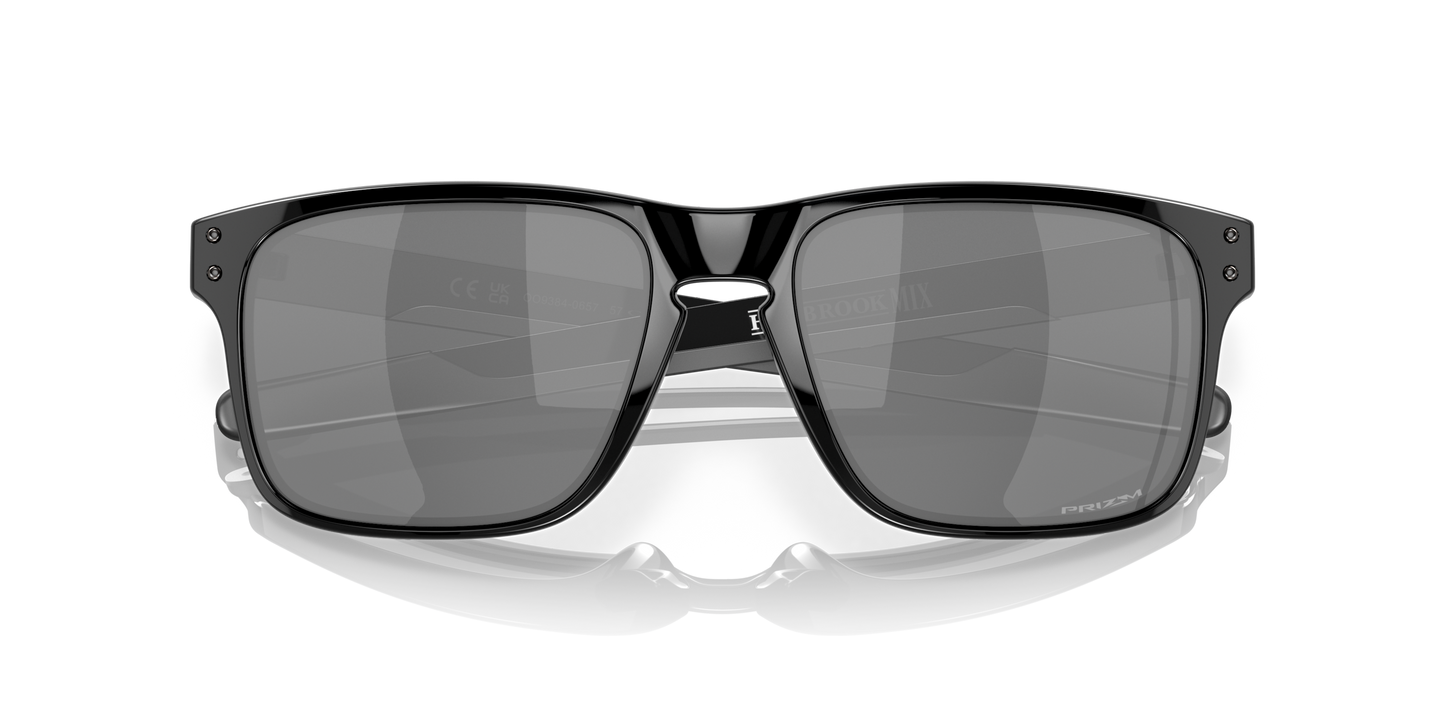 [Prizm Black Polarized Lenses, Polished Black Frame]