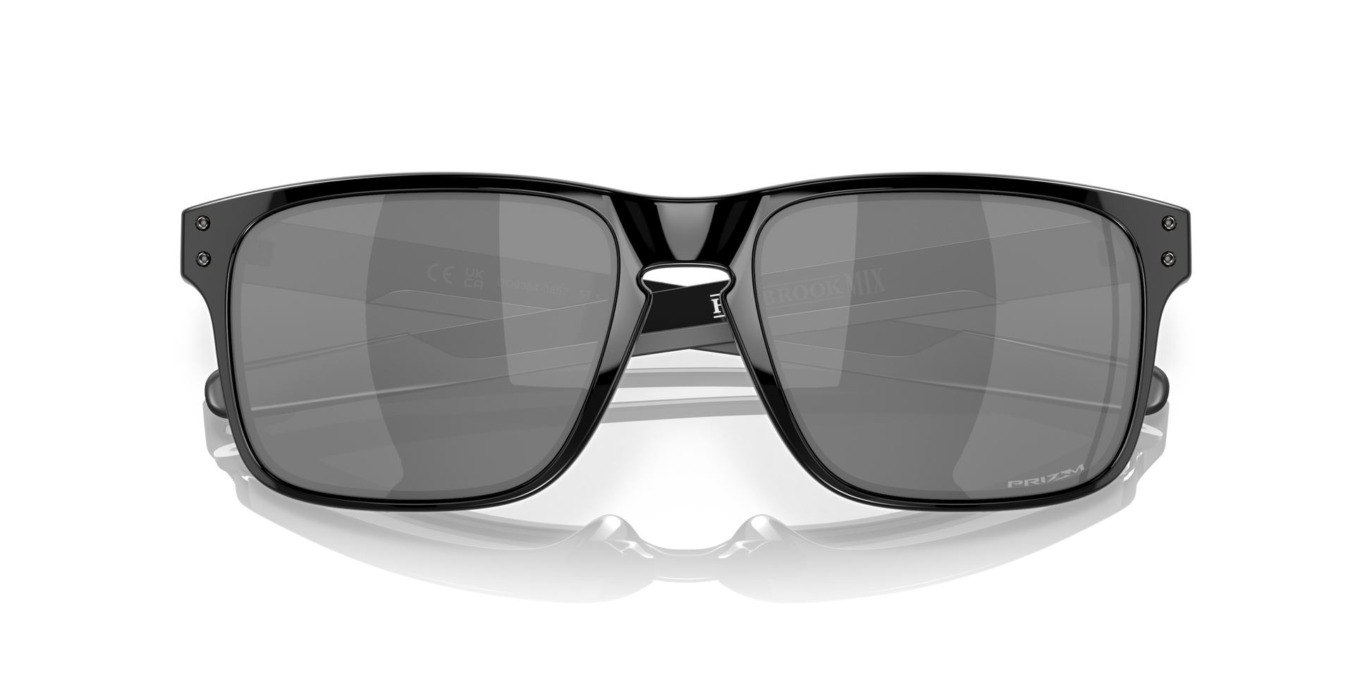[Prizm Black Polarized Lenses, Polished Black Frame]