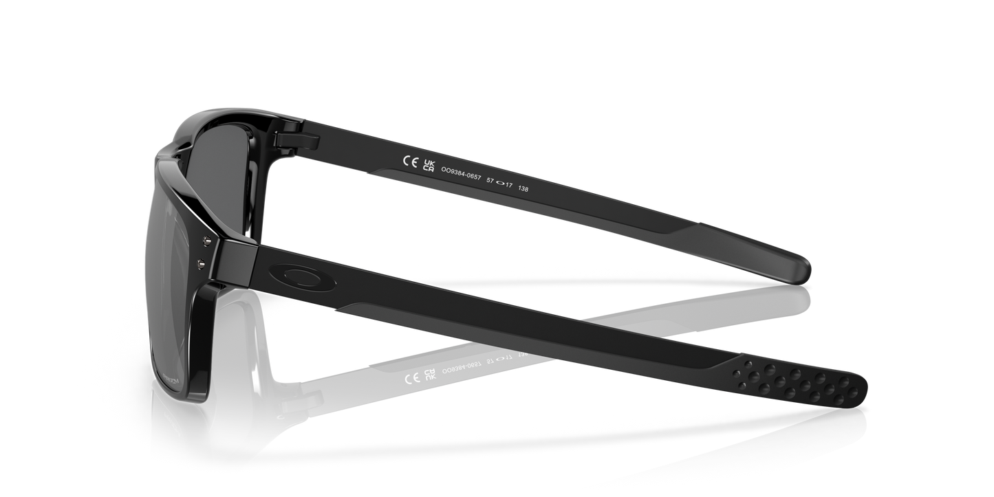 [Prizm Black Polarized Lenses, Polished Black Frame]