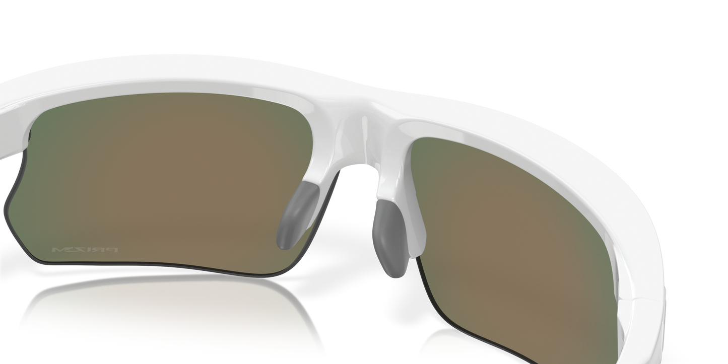 [Prizm Ruby Lenses, Polished White Frame]