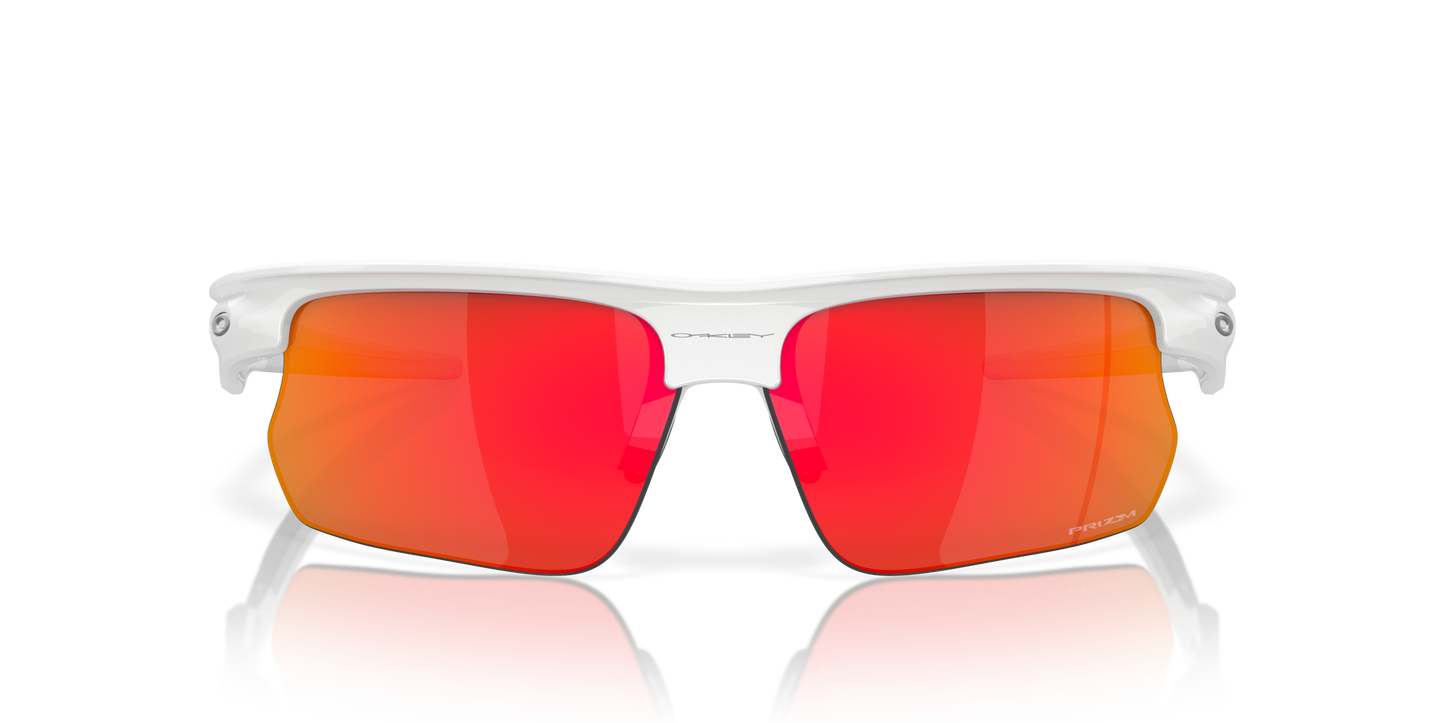 [Prizm Ruby Lenses, Polished White Frame]