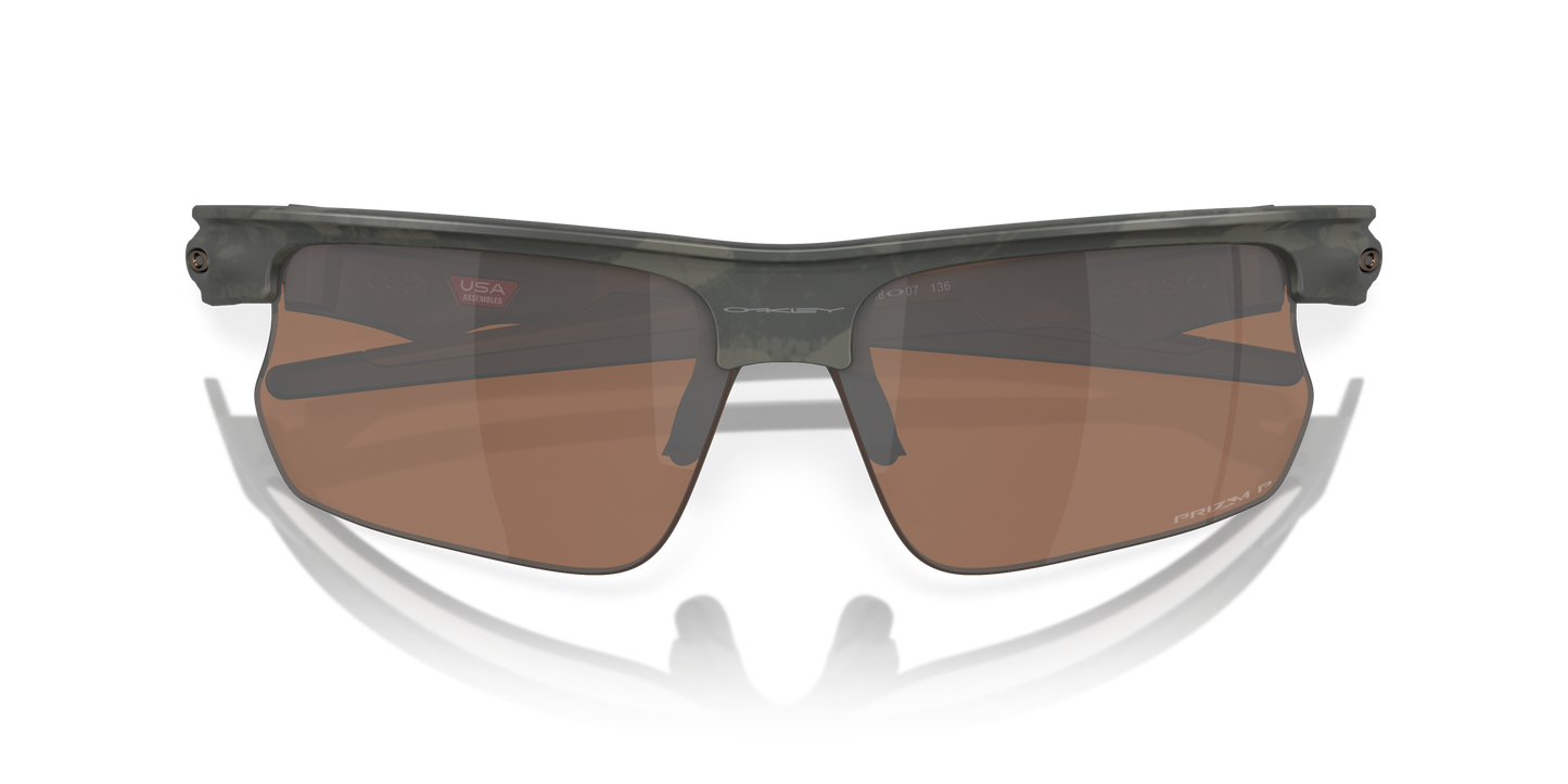 [Prizm Tungsten Polarized Lenses, Matte Olive Camo Frame]