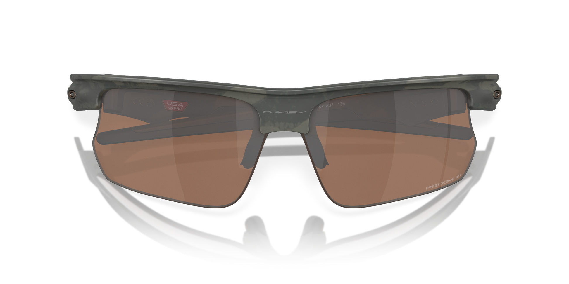 [Prizm Tungsten Polarized Lenses, Matte Olive Camo Frame]
