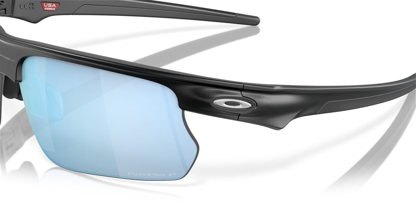 [Prizm Deep Water Polarized Lenses, Matte Black Frame]