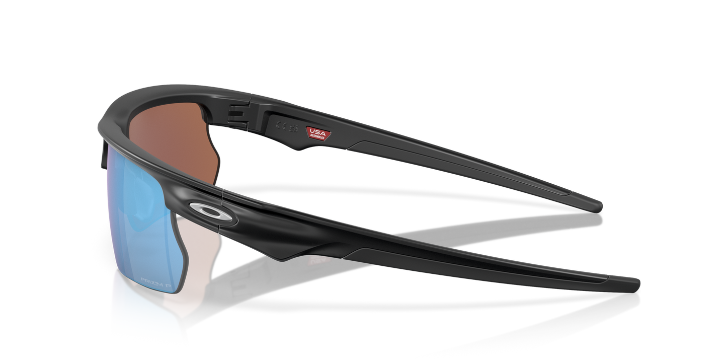 [Prizm Deep Water Polarized Lenses, Matte Black Frame]