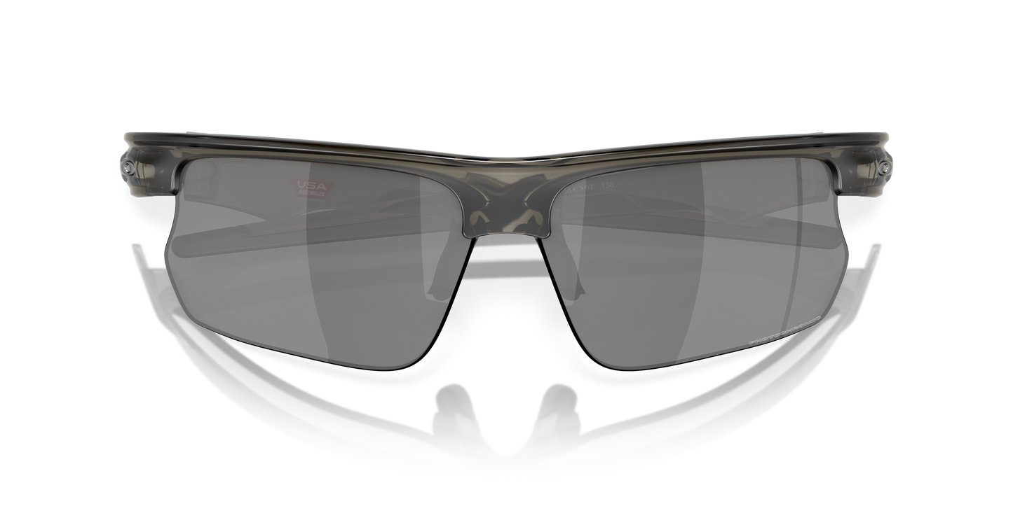 [Clear To Black Iridium Photochromic Lenses, Grey Smoke Frame]
