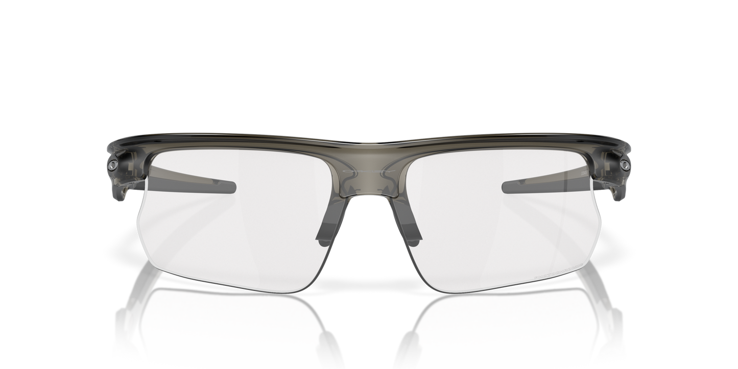 [Clear To Black Iridium Photochromic Lenses, Grey Smoke Frame]