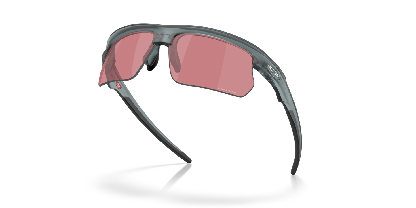 [Prizm Dark Golf Lenses, Matte Crystal Black Frame]