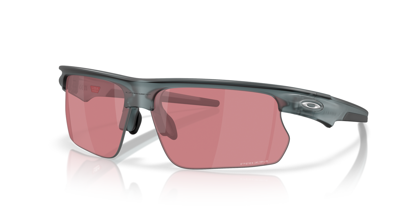 [Prizm Dark Golf Lenses, Matte Crystal Black Frame]