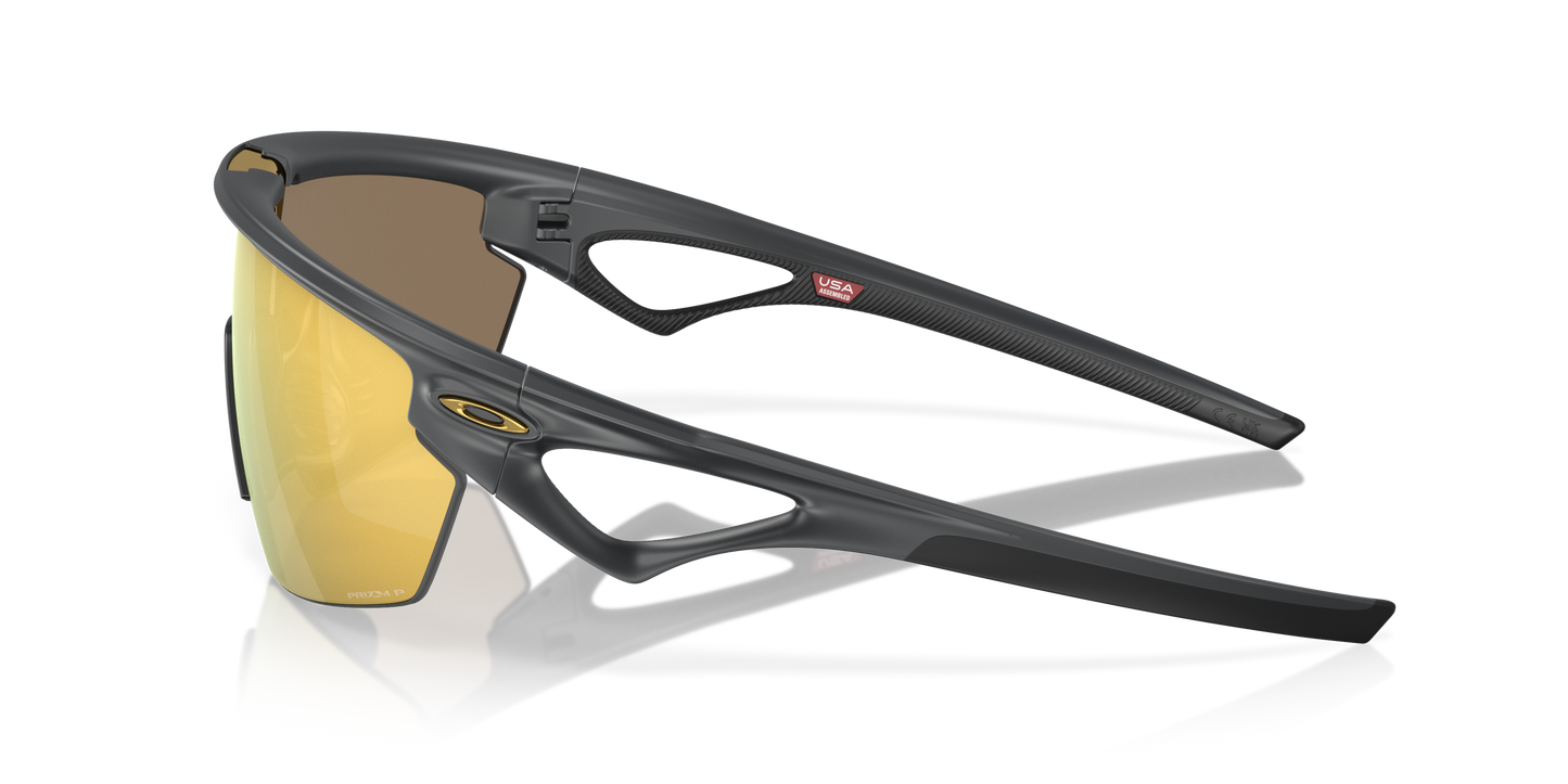 [Prizm 24K Polarized Lenses, Matte Carbon Frame]