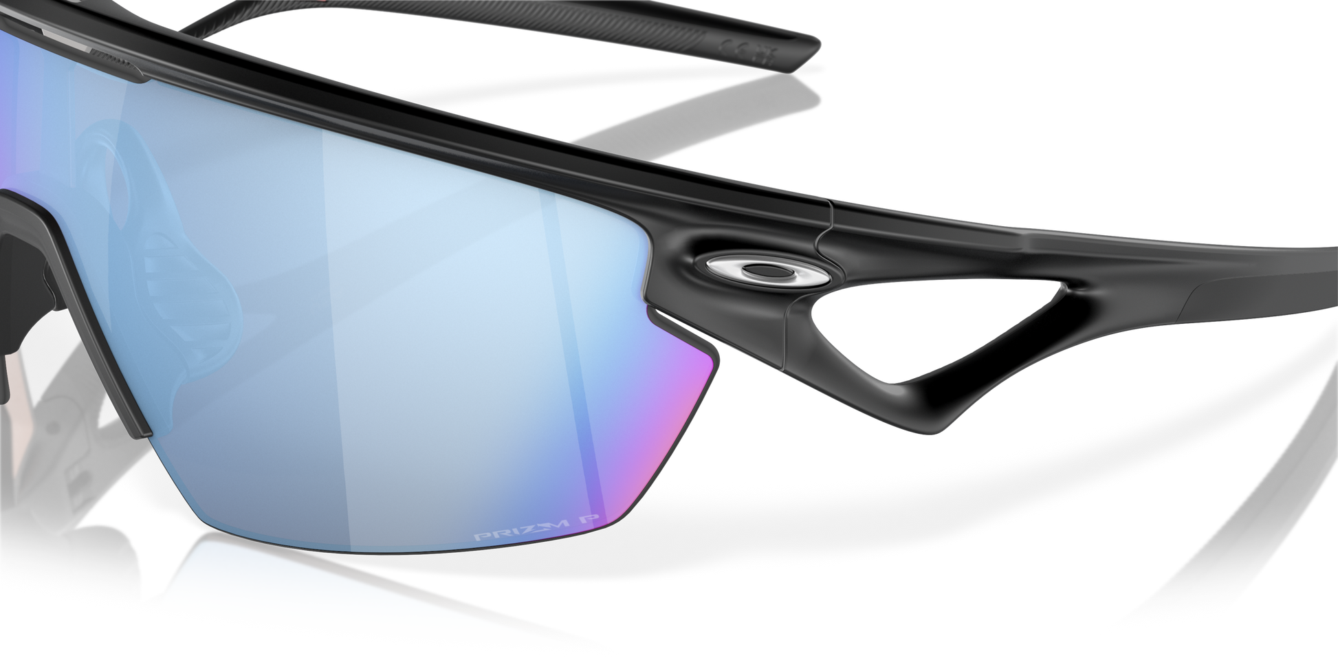 [Prizm Deep Water Polarized Lenses, Matte Black Frame]