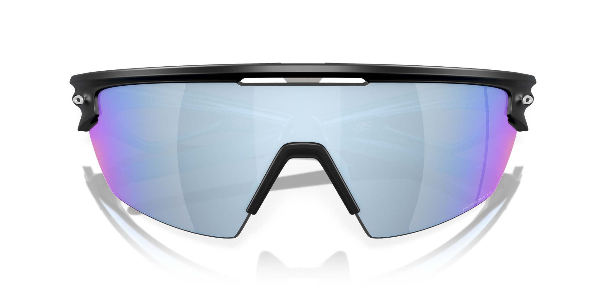 [Prizm Deep Water Polarized Lenses, Matte Black Frame]