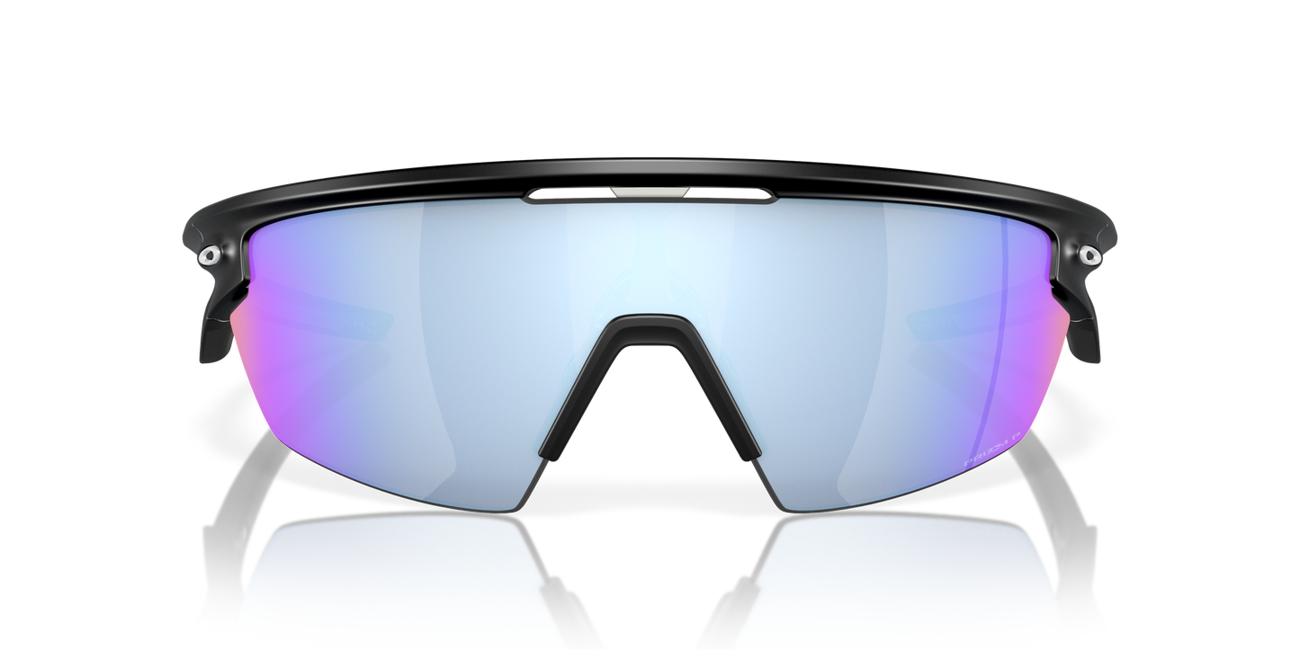 [Prizm Deep Water Polarized Lenses, Matte Black Frame]